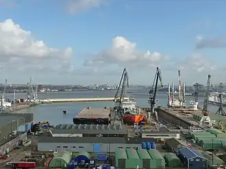 Eerste Werkhaven met dok 5 en 6