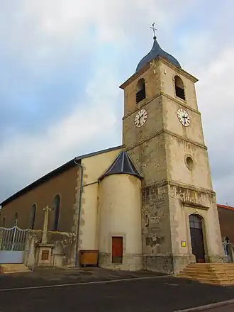 Kerk van Saint-Gengoult / St. Gangolf in Bréhain / Bruchheim im Salzgau