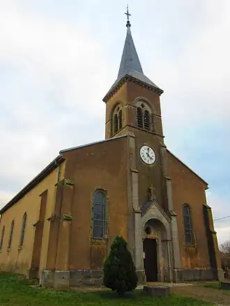 Kerk van Notre-Dame/ Unseren Lieben Frau in  Destry / Destrich