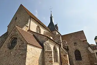 De kerk van Pont-sur-Seine