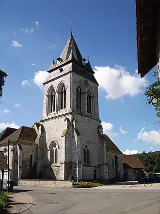 De kerk van Saint-Pierre-d'Autils