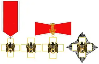 De vier klassen van het ereteken
