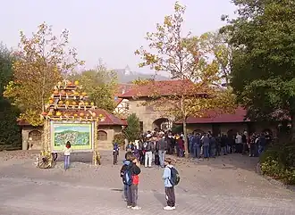 De ingang van Erlebnispark Tripsdrill