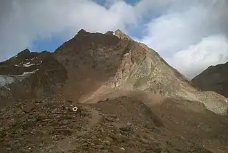 Eiskastenspitze vanuit het oosten