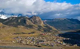 Uitzicht op El Chaltén