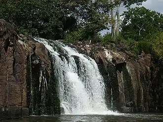 De waterval van La Chorrera