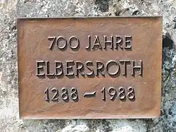 Elbersroth 700 jaar
