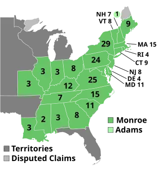 Amerikaanse presidentsverkiezingen 1820