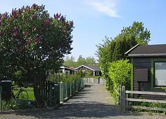 Volkstuinen in Elinelund.