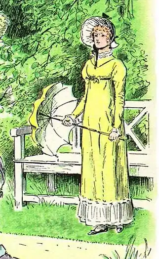 "Elisabeth Bennet", door C.E. Brock, 1895