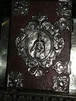 Afbeelding in de Sint Elisabethskerk te Grave