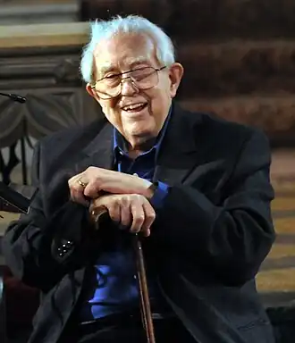 Elliott Carter in 2007.