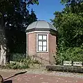 Nederlands hervormde kerk: pastorie: tuinkoepel