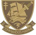 Baretembleem Franse Commandos Marine