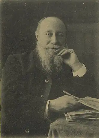 Émile Mathieu, karikatuur opgemaakt door Enrico Caruso (1909)