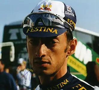 Emmanuel Magnien tijdens Parijs-Tours  1997