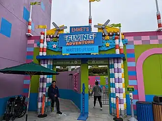 Entree in Legoland California.