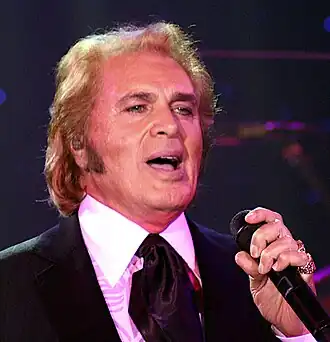 Humperdinck in Las Vegas in 2009