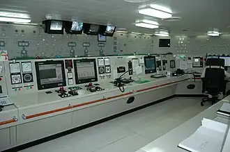 Controlekamer van de Eurodam