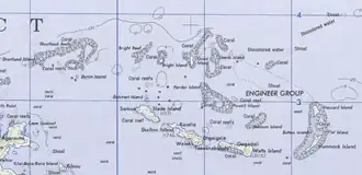 Kaart van Engineer-groep