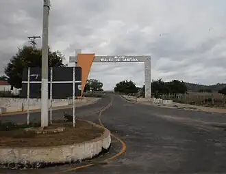 Toegang tot Riacho de Santana