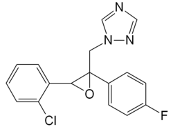 Structuurformule van epoxiconazool