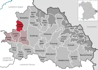 Kaart van Eppenschlag