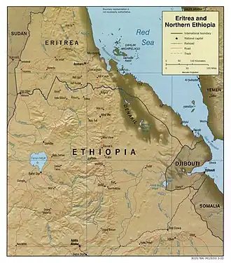 Eritrea en Noord-Ethiopië.