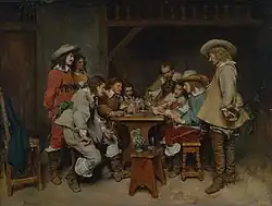La Partie de Piquet, 1861