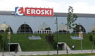 Een supermarkt van Eroski