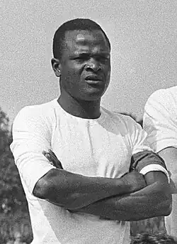 Sparendam, aanvoerder Blauw-Wit, 25 augustus 1968.