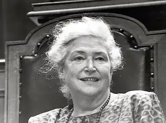 Esther Bührer in 1991.