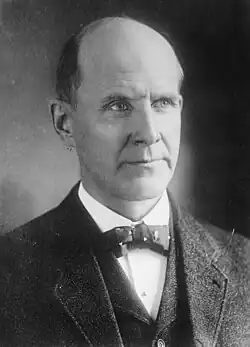 Vakbondsleider  Eugene Debs  uit Indiana  Socialistische Partij