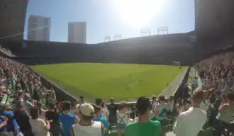 Laatste competitiewedstrijd tegen Heracles