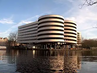 De spiraalvormige opritten