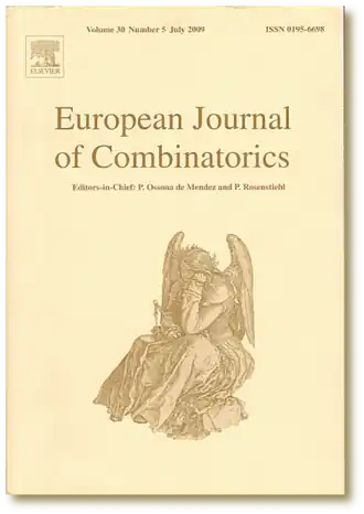 European Journal of Combinatorics, juli 2009