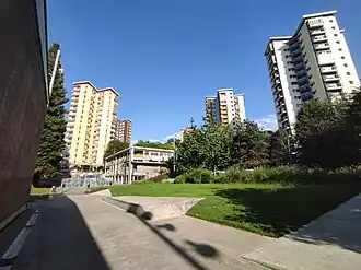 Aanzicht van de buurt Bidebieta