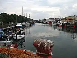 De haven van Eyemouth