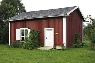 Geboortehuis van nobelprijswinnaar Eyvind Johnson