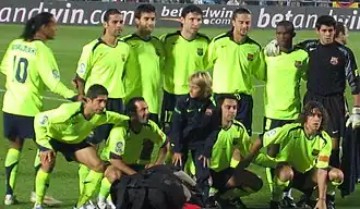 FC Barcelona in het seizoen 2005/06