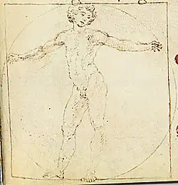 Tekening door Francesco di Giorgio Martini (1439 - 1502)