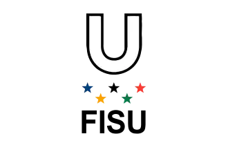 Oude logo van de FISU