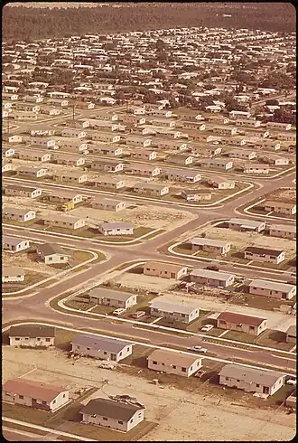 South Miami Heights in 1972