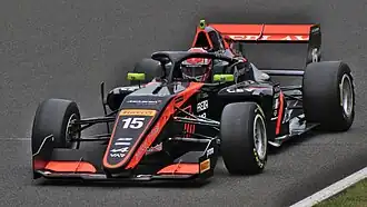 Brando Badoer op de Hungaroring in 2024.