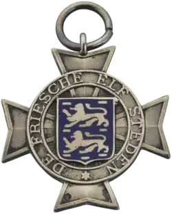 zilveren elfstedenkruis