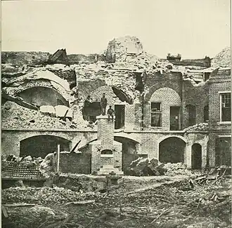 Fort Sumter na de beschieting