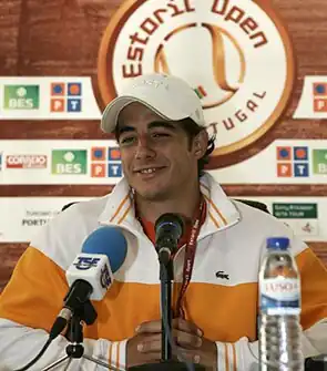Gil op de Estoril Open in 2007