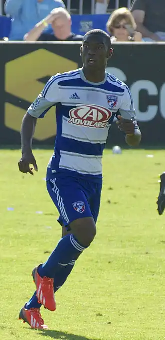 Castillo in actie voor FC Dallas