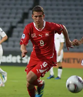 Frein in 2011 als speler van Zwitserland