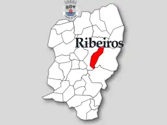 Kaart van Ribeiros